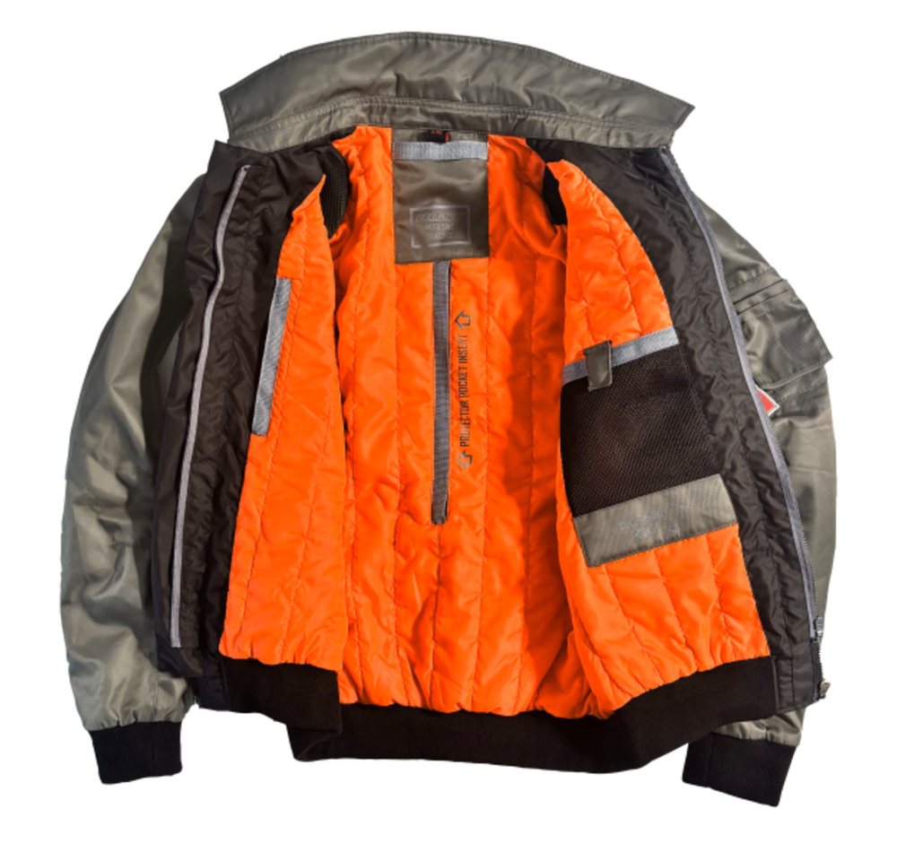 Büse Motorradjacke BÜSE Kingman II Textiljacke oliv