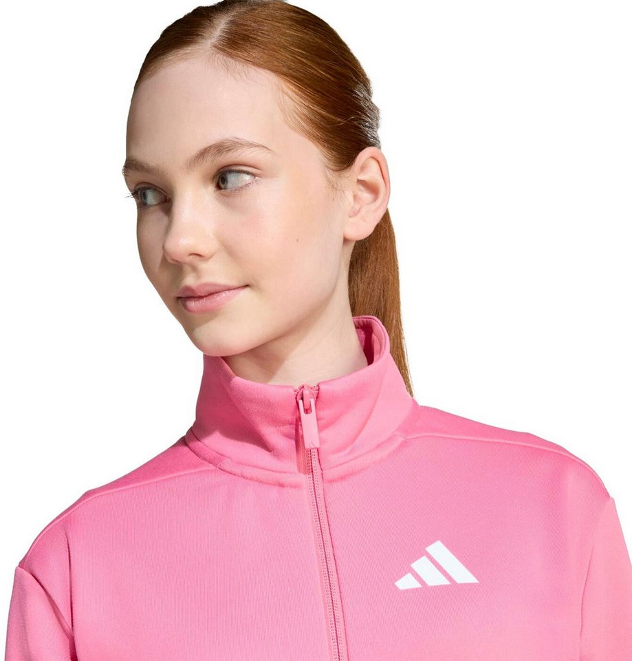 adidas Performance Trainingsjacke JG GAME GO FZ PNKFUS/WHITE