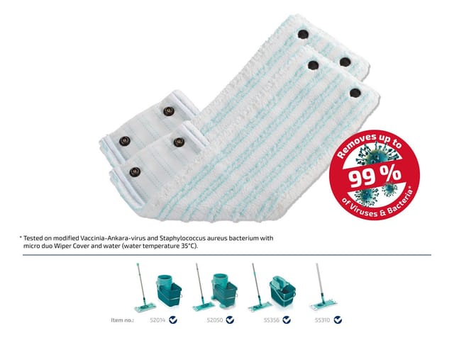 Bundle Wischbezug Clean Twist / Combi M micro duo (2er Set)