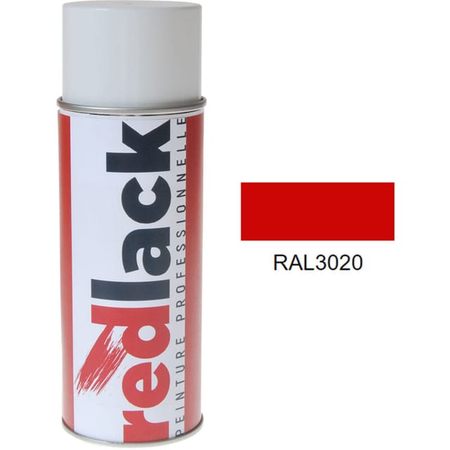 Ral 3020 Seidenmatt Mehrflächen Redlack Verkehrsrot Sprühfarbe