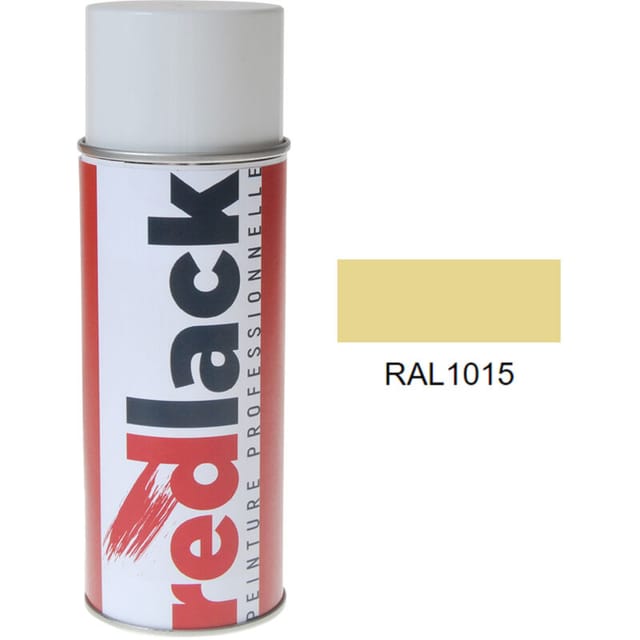 Sprühfarbe Hellelfenbein ral 1015 Glanz Mehrflächen Redlack