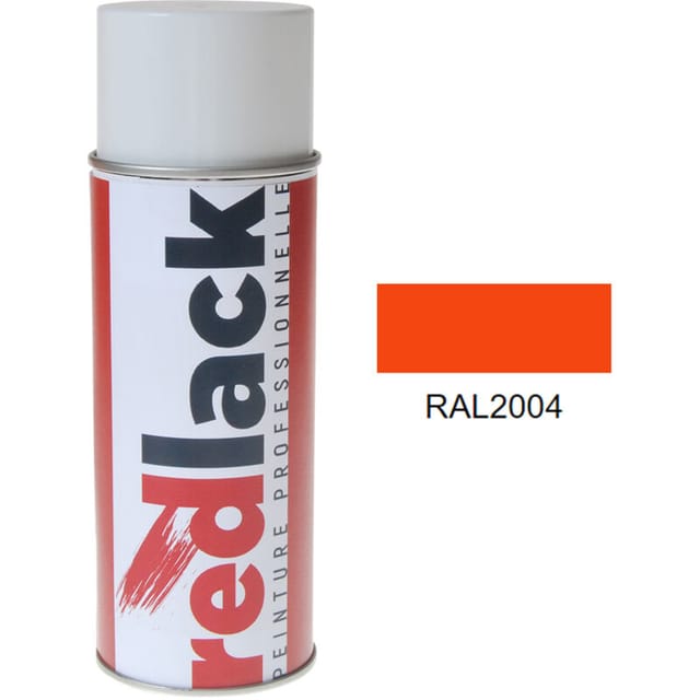 Reinorange ral 2004 Matt Multi-Support Redlack Sprühfarbe
