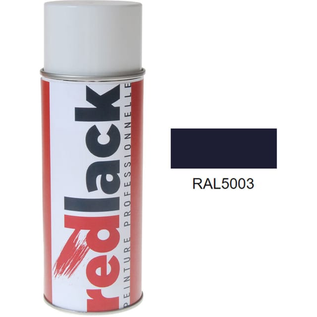Sprühfarbe Saphirblau ral 5003 Seidenmatt Multi-Oberflächen Redlack