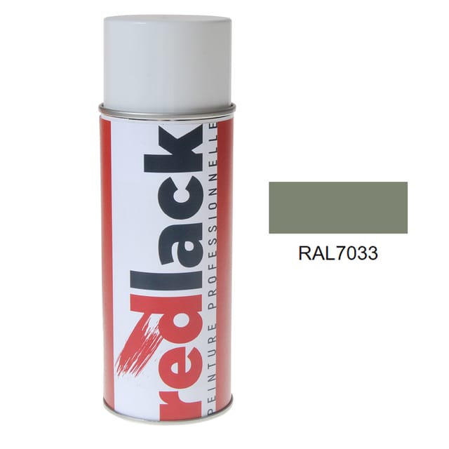 Zementgrau ral 7033 Matt Multi-Support Redlack Sprühfarbe