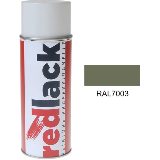 Sprühfarbe Moosgrau ral 7003 Matt Mehrflächen Redlack