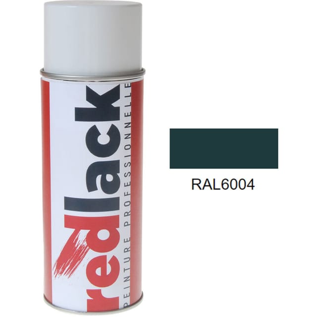 Sprühfarbe Blaugrün ral 6004 Seidenmatt Mehrflächen Redlack