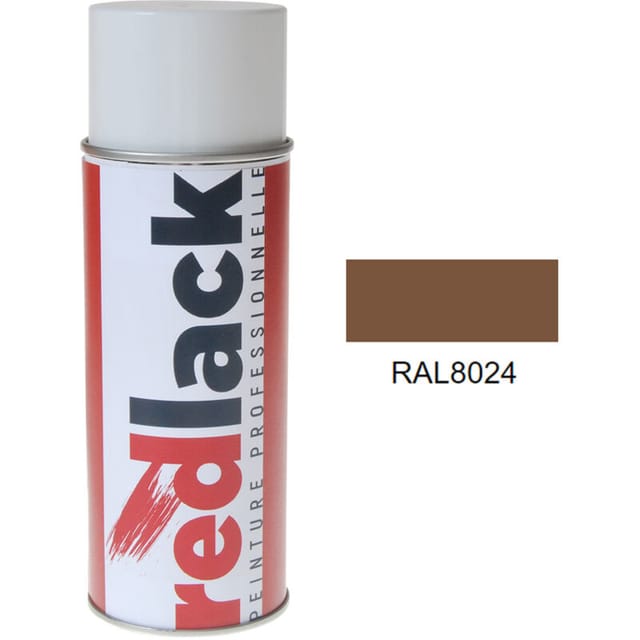 Ral 8024 Beigebraun matt Multi-Träger Redlack Sprühfarbe