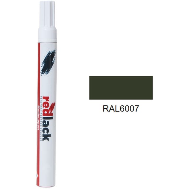 Ausbesserungslack Flaschengrün ral 6007 Glanz Multi-Oberfläche Redlack