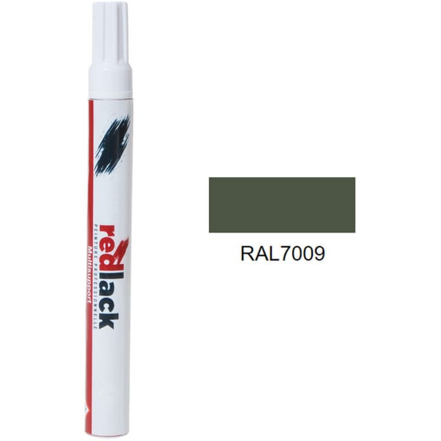Ausbesserungslack Graugrün ral 7009 Glanz Multi-Oberfläche Redlack