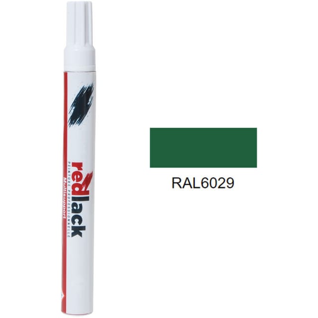 Ausbesserungslack mit Filzstift Mintgrün ral 6029 Seidenmatt Mehrflächen Redlack