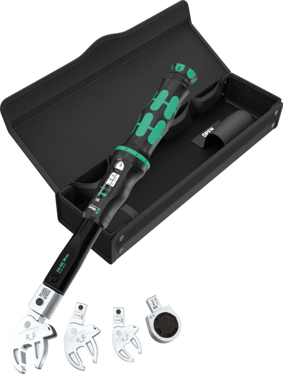Wera 9558 Drehmoment-Set für Rohrleitungsverschraubungen 10-50 Nm 5-tlg.