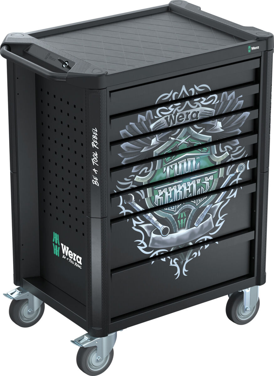 Wera 9800 Tool Rebel Werkstattwagen ohne Werkzeug
