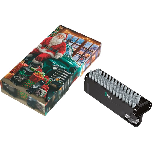 Wera Bit-Check 30 Christmas 2026 Bitsatz mit Bithalter 30-tlg.