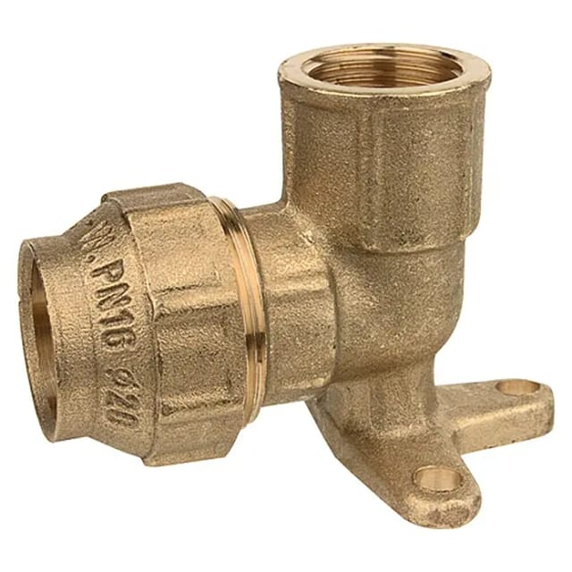 Kirchhoff - ms Wandscheibe, 20 mm x 1/2'IG, Klemmfitting für hdpe, dvgw zertifiziert