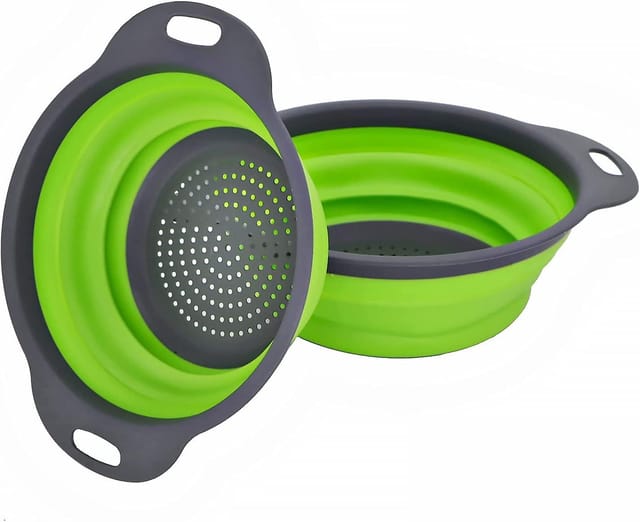 Panier de vidange en silicone de cuisine 2 pièces