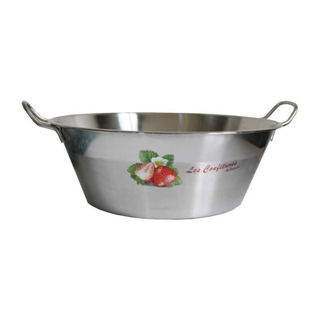 Baumalu 340678 Konfitüren-Kochtopf Edelstahl 38 cm