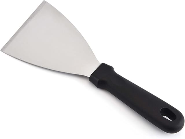 Grillschaufel, Edelstahlschaufel, Handschaufel, Grill, Teppanyaki, Camping