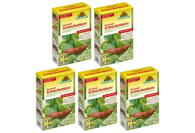 Neudorff - Ferramol Schneckenkorn - 5x 2 kg