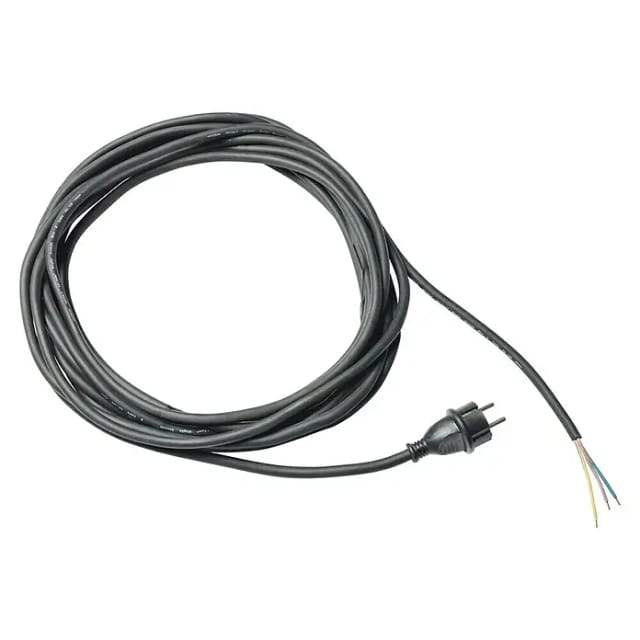 REV - Zuleitung Schutzkontakt Gummi 10m H07RN-F 3G 1,5² schwarz Zuleitung