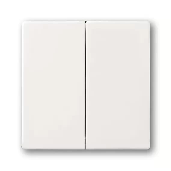 Busch-Jaeger Wippe für Smart Switch 2-fach studioweiß - Plattform 63 (6736 FoH-84), 2CKA006730A0136
