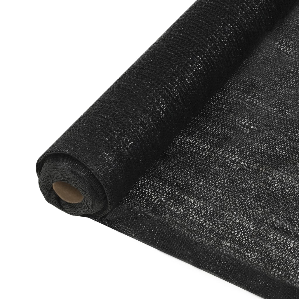 Vidaxl Privacy Net Hdpe 1,5x10 M Black