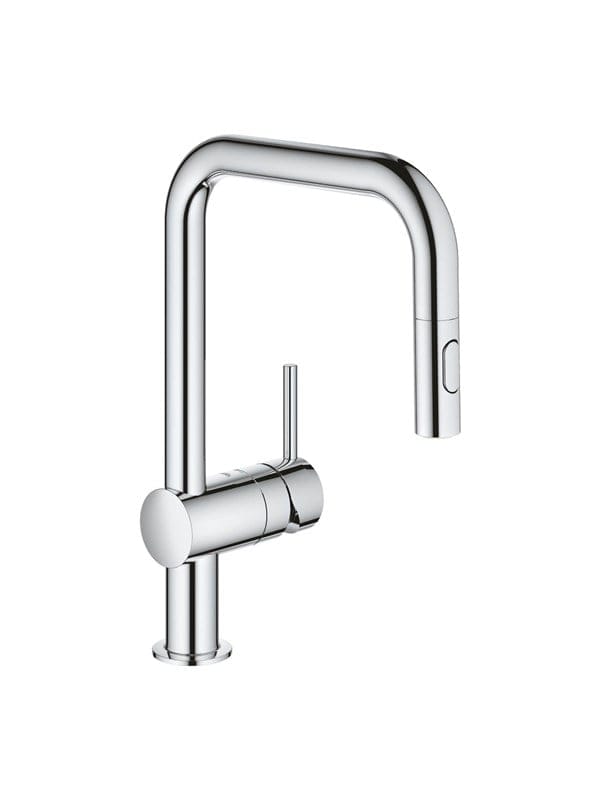 Grohe Minta - Spültischarmatur mit ausziehbarer Geschirrbrause, verchromt 32322002