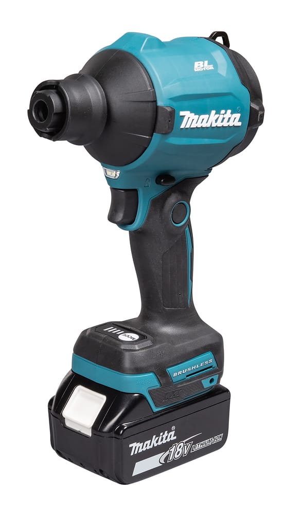 DAS180RT - Blower de Bürstenloses Staubgebläse de Lithium-Ionen de (18 v, inklusive 1 Akku de 5 Ah und Ladegerät) - Makita