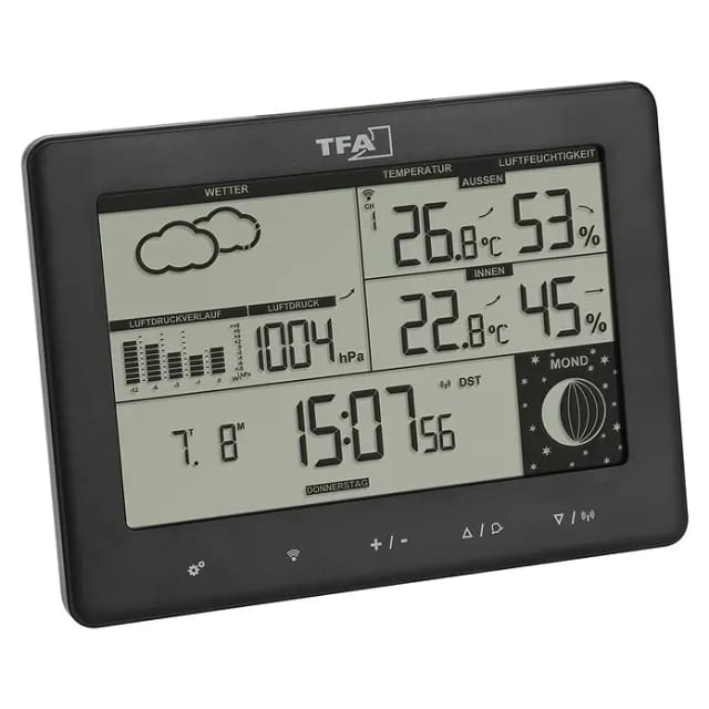 Tfa 35.1158.01 elements Funk-Wetterstation