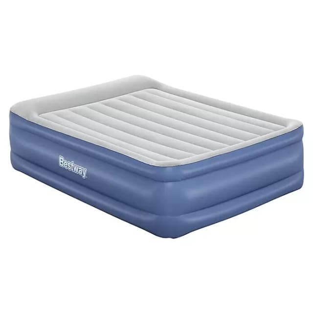 Luftbett 203 x 152 x 56 cm Tritech mit integrierter Elektropumpe für 2 Personen - Bestway
