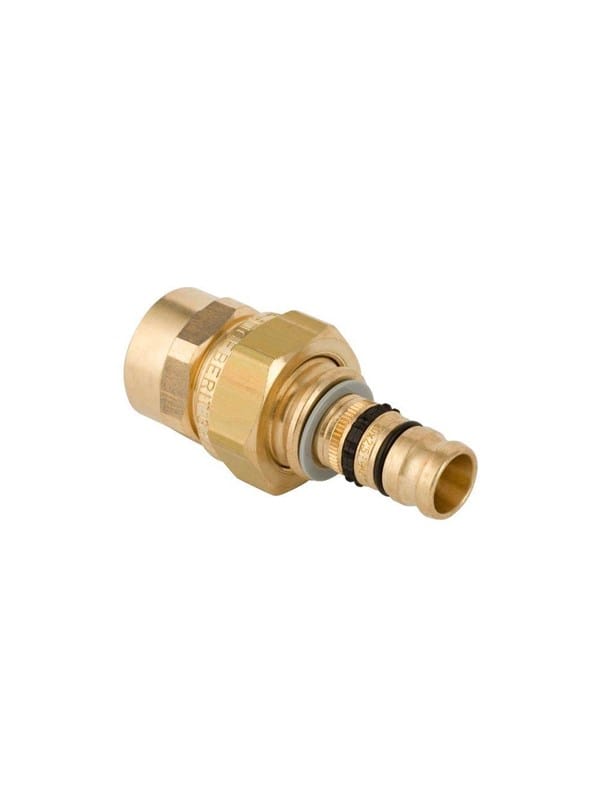 Geberit Mepla Übergangsverschraubung mit Innengewinde, d 16mm, Rp 1/2″, Rotguss bleifrei