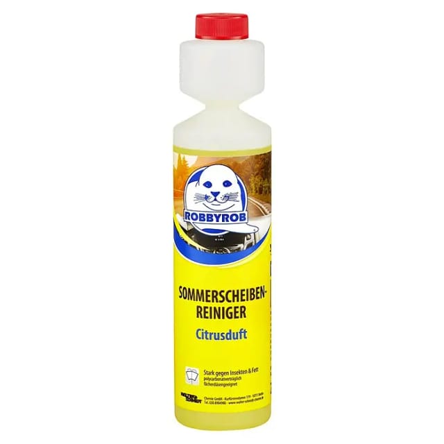 Robbyrob Sommer Scheibenreiniger Konzentrat 1:100 "Citrus" 250 ml