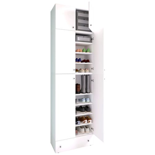 Ebuy24 - Schuhschrank Kleiderschrank Lona 9f Sa