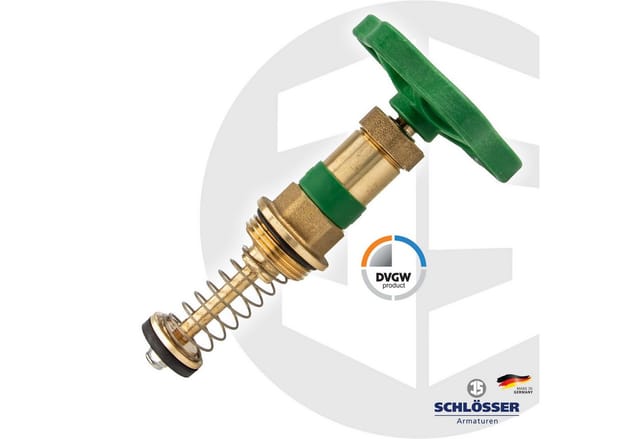 Schlösser Armaturen - js KFR-Ventiloberteil g 1/2 Zoll für KFR-Ventil Freistromventil mit Rückflussverhinderer Typ 1821