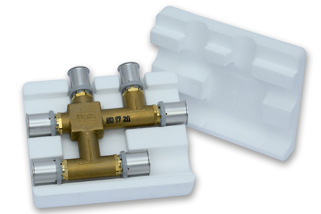 Roth Ris Kreuzungsfitting, 20 X 17 X 17 Mm