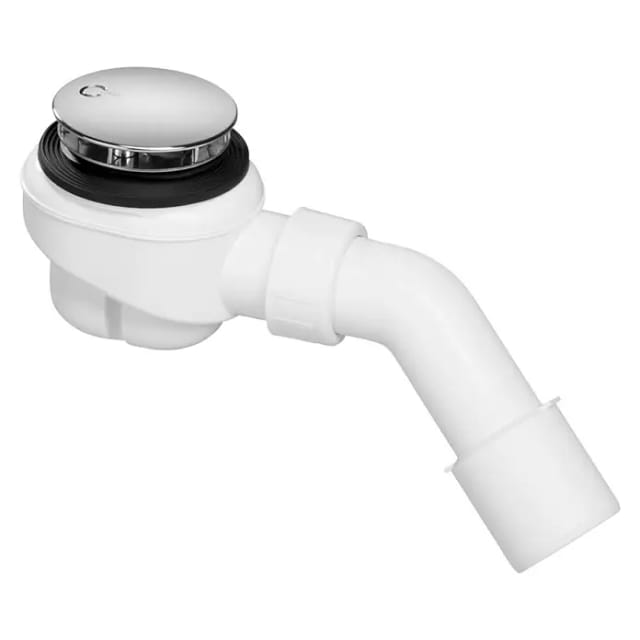 Banyo - Ablaufgarnitur Domoplex 6928 126582 75x40x50mm Abg.45Gr.,f.52mm Ablauflo.vc
