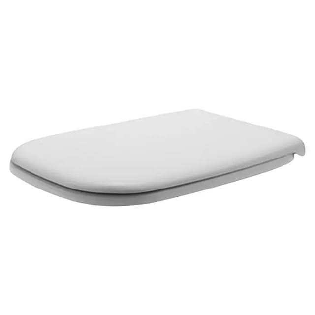 D-Code Compact WC-Sitz 0067310099 ohne Absenkautomatik, Scharniere Edelstahl, weiß - Duravit