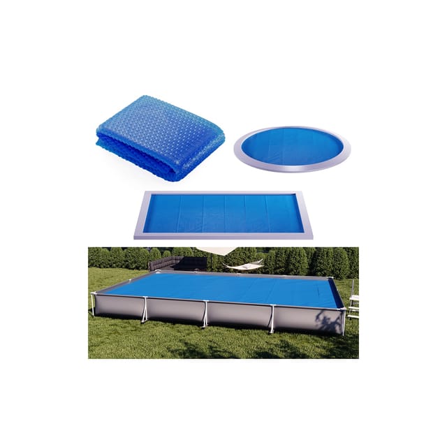 Solarfolie , Blau, 800 cm robuste 400µ My Solarplane Ok-living