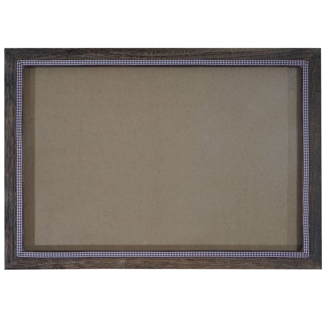 HHG - neuwertig] Bilderrahmen 371, Fotorahmen Holzrahmen, 36x51cm Shabby-Look Landhaus braun
