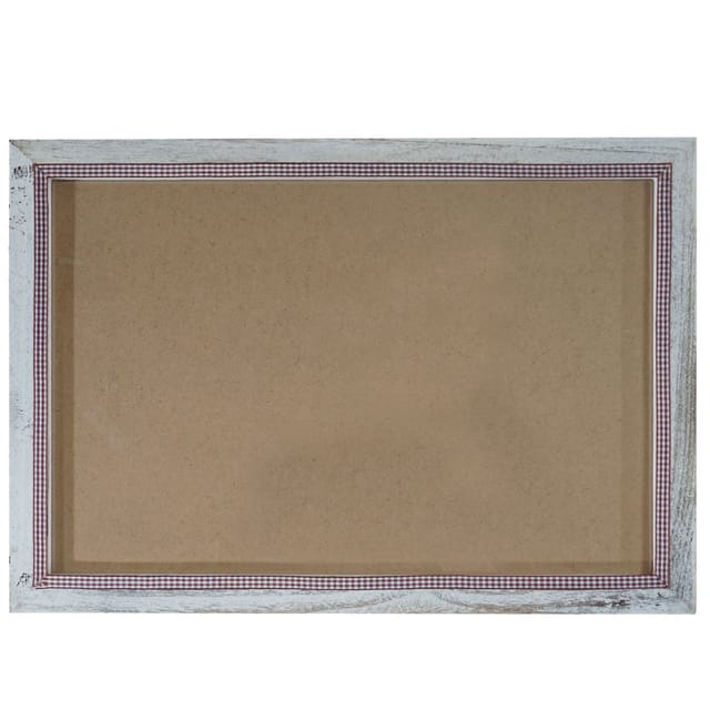 [NEUWERTIG] Bilderrahmen HHG-378, Fotorahmen Holzrahmen, 46x66cm Shabby-Look Landhaus weiß
