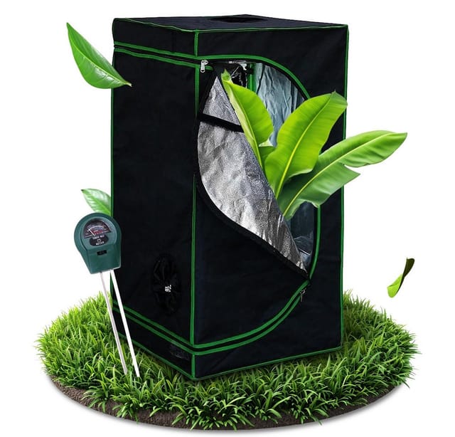 Growbox 40x40x120CM Indoor Gewächshaus Pflanzenzelt Growroom Growschrank - Melko