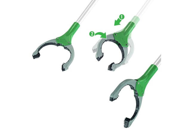 NiftyNabber Trigger Allzweckgreifer 93 cm Müllzange mit Magnetspitze - Unger