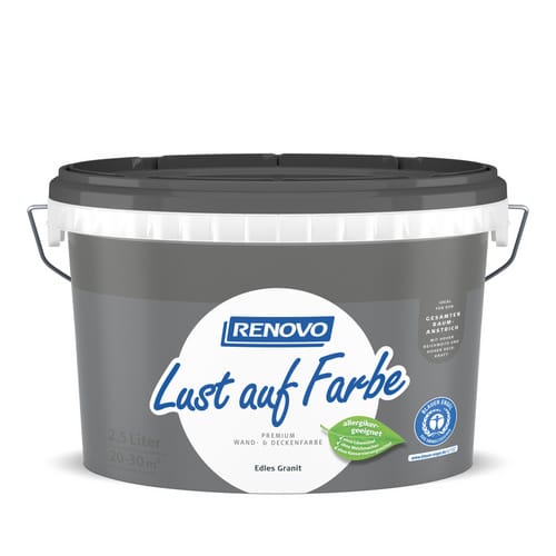 RENOVO Lust auf Farbe matt 2,5L Edles Granit 7572