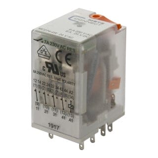 Metz Connect - 110017101407 Steckrelais 24 v/ac 7 a 4 Wechsler 1 St.