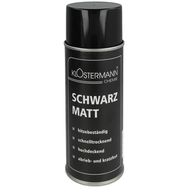 Acryl-Spay (schwarz-matt) 400 ml - Klostermann Chemie 584