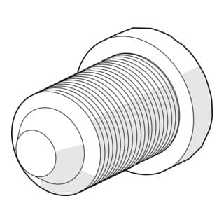 Anschlagschraube M6 x 10 sw 2,5 - 59911435 - Hansa