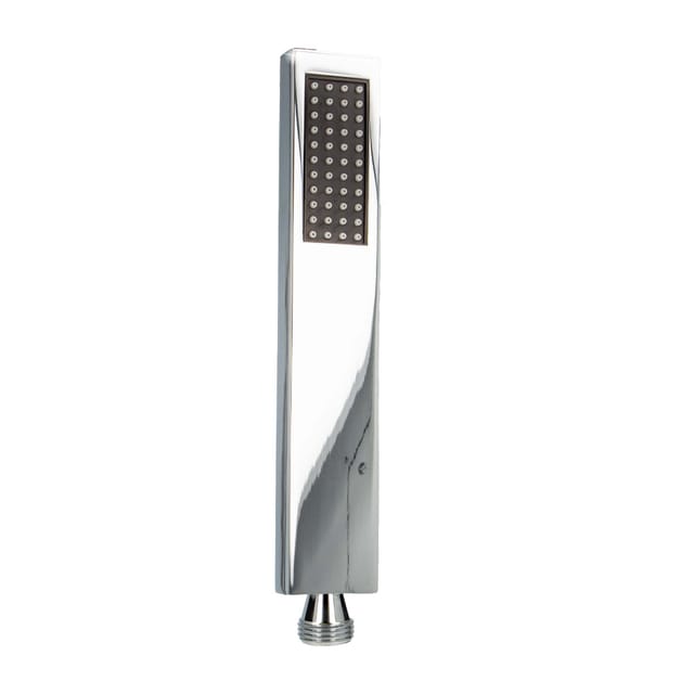 Tecuro - design Stabhandbrause ew-035 flach - mit Antikalkdüsen, Messing