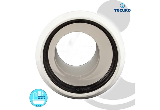 Reduzierrohr ø 50 mm auf ø 40 mm KS-weiß - Tecuro