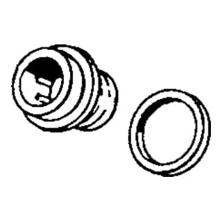 Hansa - Ventilsitz, dn 15, (g 1/2), lnnen 6kt. sw 10, mit Dichtung 59 904 616