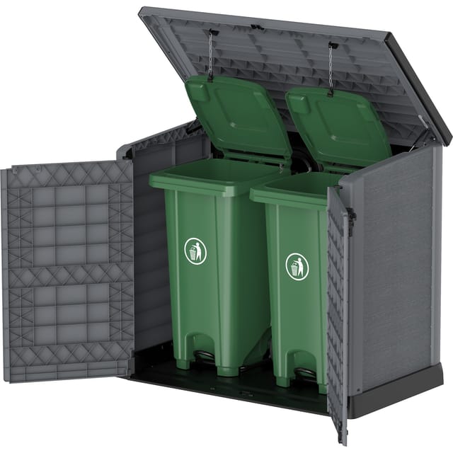 StoreAway Mülltonnenbox Gartenhaus 1200L