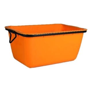 Mörtelkübe l 200 L, orange, kranbar